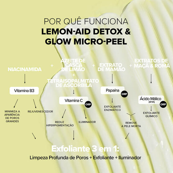 NUDESK EXFOL. DETOX&GLOW MICRO-PEEL60ML